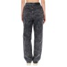 JEANS WITH FLORAL PATTERN
