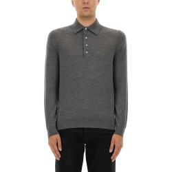 FINE MERINO VIRGIN WOOL POLO SHIRT