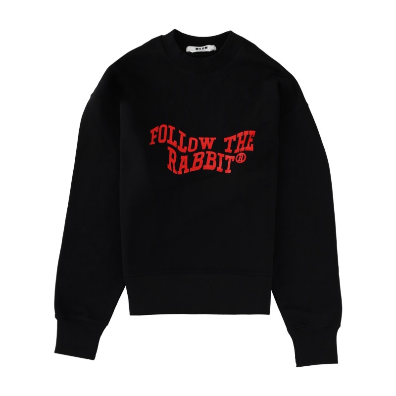 "FOLLOW THE RABBIT" SWEATSHIRT