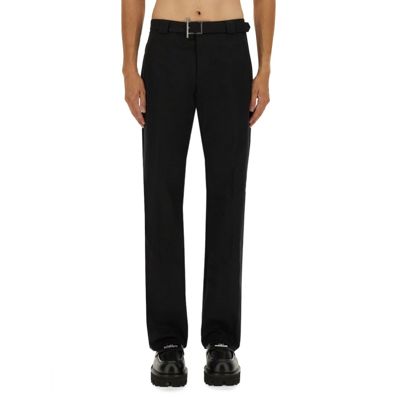 PANTS WITH "T-BAR" BELT
