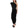 DRAPED MIDI SKIRT