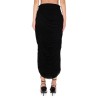 DRAPED MIDI SKIRT