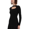"BAROQUE" BUCKLE DRESS