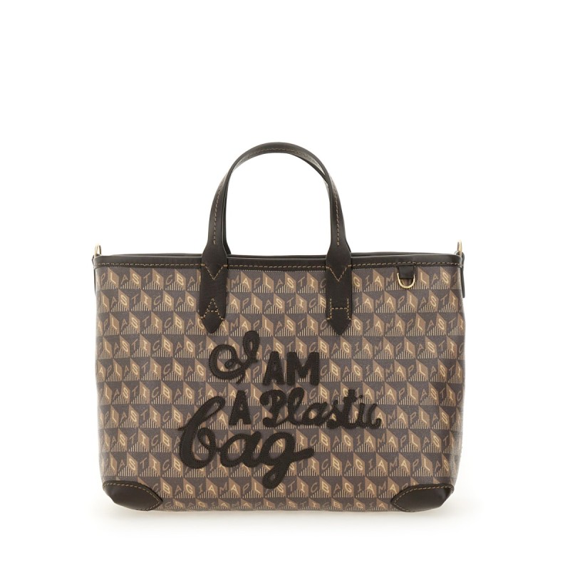 "I AM A PLASTIC BAG" TOTE BAG XS