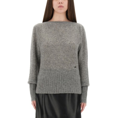 BOAT-NECK SWEATER