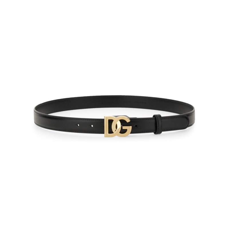 BELT WITH LOGO BUCKLE
