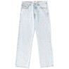 JEANS WITH EMBROIDERED LOGO
