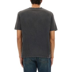T-SHIRT WITH LOGO EMBROIDERY