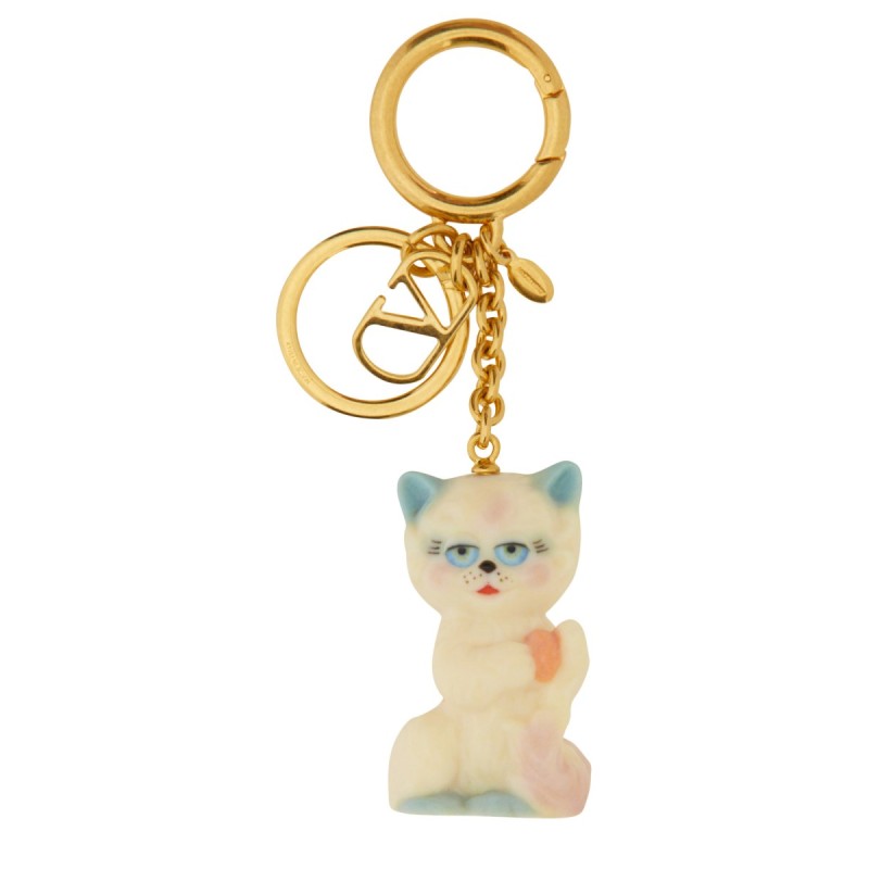"LE CHAT DE LA MAISON" KEYCHAIN