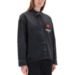 "WORKWEAR" SHIRT WITH KENZO X FUTURA 2000 EMBROIDERY