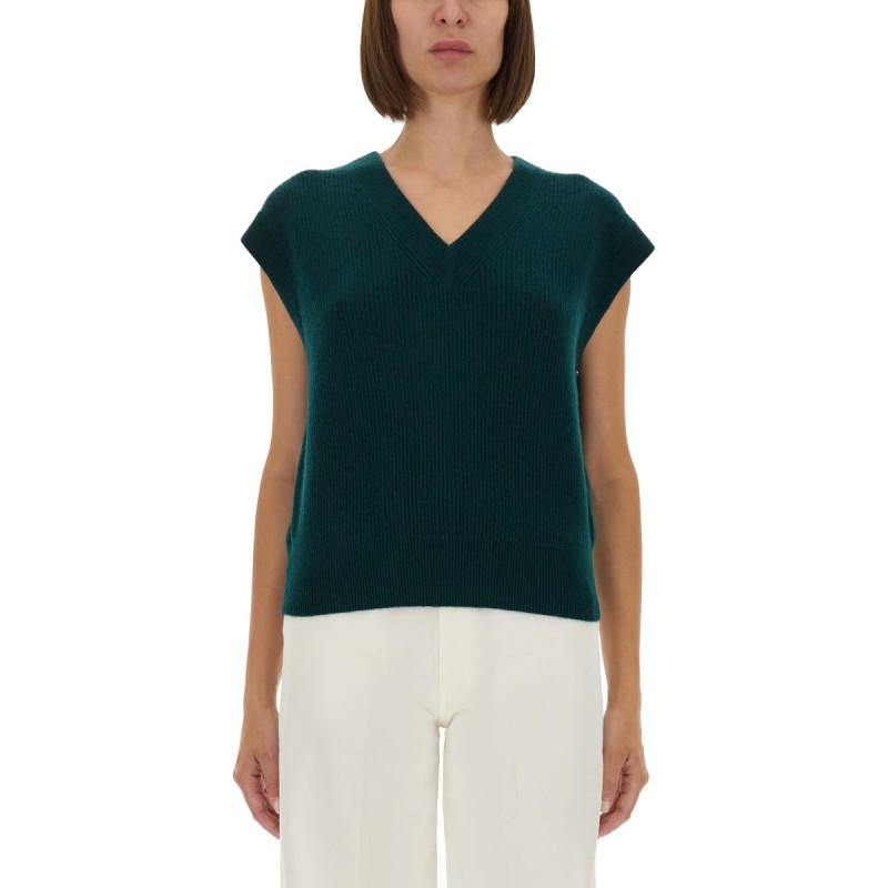 RIBBED KNIT VEST