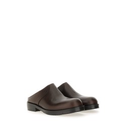 LEATHER CLOGS