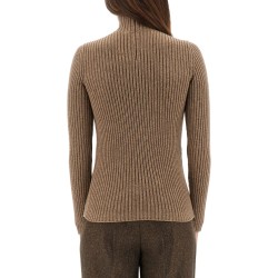 RIBBED TURTLENECK SWEATER
