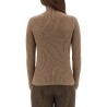 RIBBED TURTLENECK SWEATER