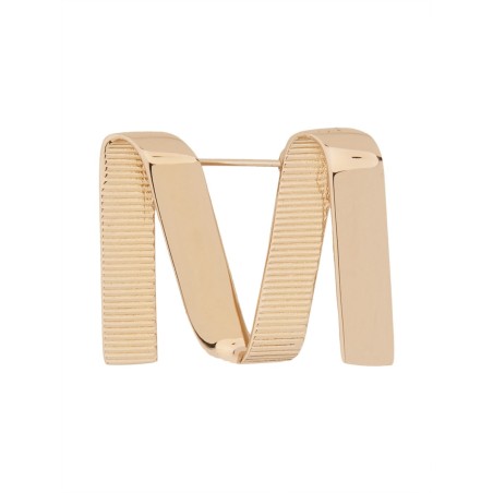 BROOCH WITH LOGO