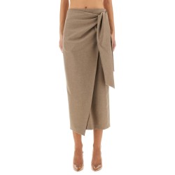 "BINGO" WRAP SKIRT