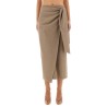 "BINGO" WRAP SKIRT