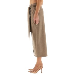 "BINGO" WRAP SKIRT