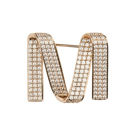 BROOCH WITH LOGO