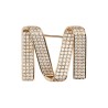 BROOCH WITH LOGO