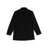 DOUBLE-BREASTED JACKET WITH RHINESTONE DETAILS