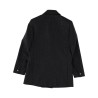 DOUBLE-BREASTED JACKET WITH RHINESTONE DETAILS
