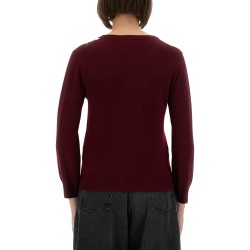 JACQUARD CASHMERE CARDIGAN