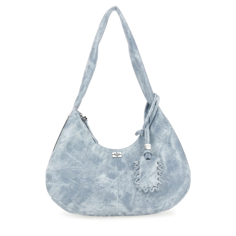 MEDIUM "BLEACHED" HOBO BAG