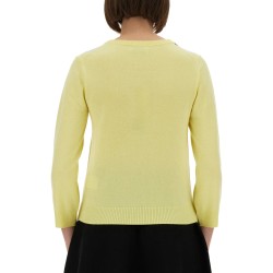 JACQUARD CASHMERE CARDIGAN