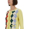 JACQUARD CASHMERE CARDIGAN