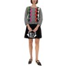 JACQUARD CASHMERE CARDIGAN