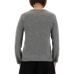 JACQUARD CASHMERE CARDIGAN