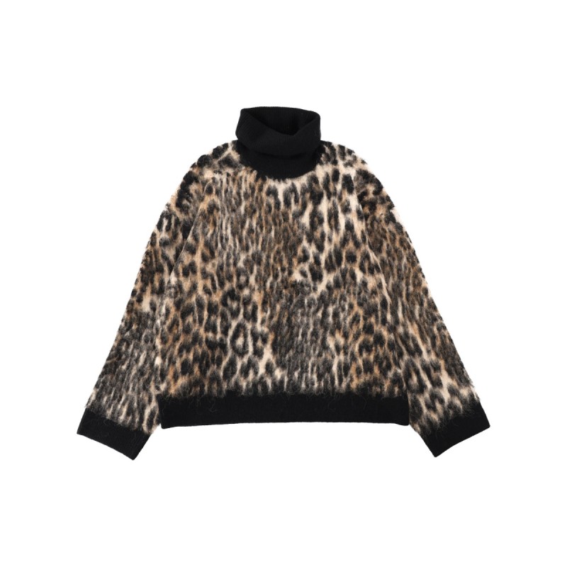 HIGH COLLAR SWEATER