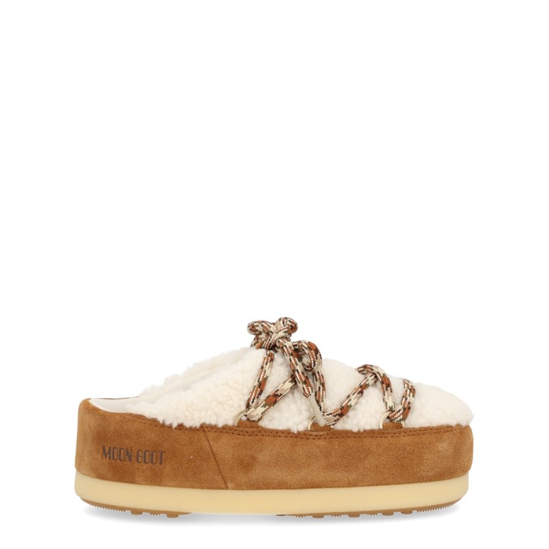 SHEARLING "EVX" MULES