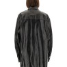 LEATHER "BOREL" SHIRT