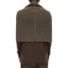 KNITTED CAPE