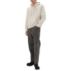 SWEATSHIRT WITH LOGO AND PRINT