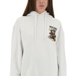 SWEATSHIRT WITH "TEDDY" PRINT