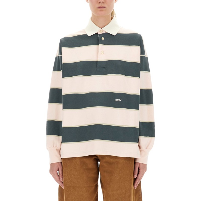 STRIPED POLO.