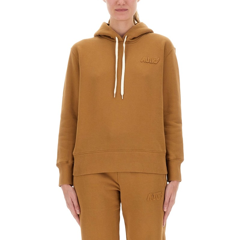 HOODED SWEATSHIRT WITH LOGO