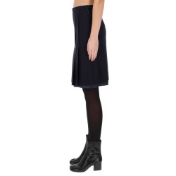 WOOL MIDI SKIRT