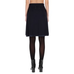 WOOL MIDI SKIRT