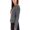 TWO-TONE CARDIGAN