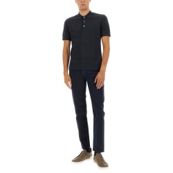 COTTON BLEND POLO SHIRT