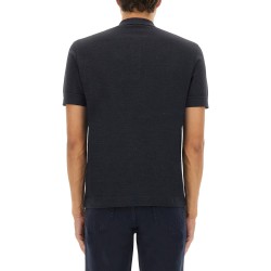 COTTON BLEND POLO SHIRT