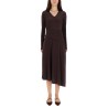ASYMMETRICAL MIDI DRESS