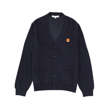 "FOX HEAD" CARDIGAN