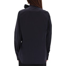 COTTON POPLIN JACQUARD SHIRT