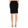 MIDI SKIRT WITH ASYMMETRICAL HEMLINE