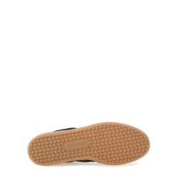 LEATHER SNEAKER WITH LOGO